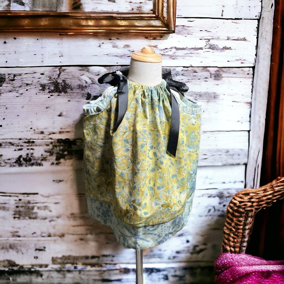 12 to 18 months pillowcase dress.  Handmade by me - Picture 1 of 1